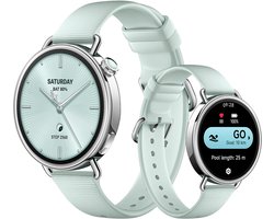 Xiaomi Watch S4 41 mm - 1,32-inch AMOLED - Gezondheidsmonitoring - 8 dagen batterij - Mintgroen