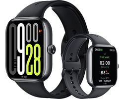 Redmi Watch 5 - 2,07-inch AMOLED - 5-systeem GNSS - 24 dagen batterij - Zwart