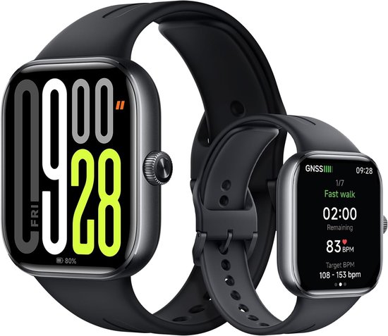Xiaomi Redmi Watch 5 - Smartwatch - 49 mm - Obsidian Zwart - Xiaomi - €102,93