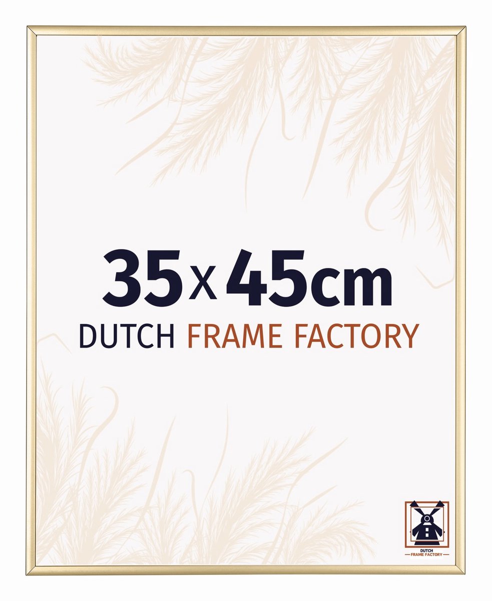 Dutch Frame Factory Fotolijst 35x45 cm - Aluminium - Goud - Kampen