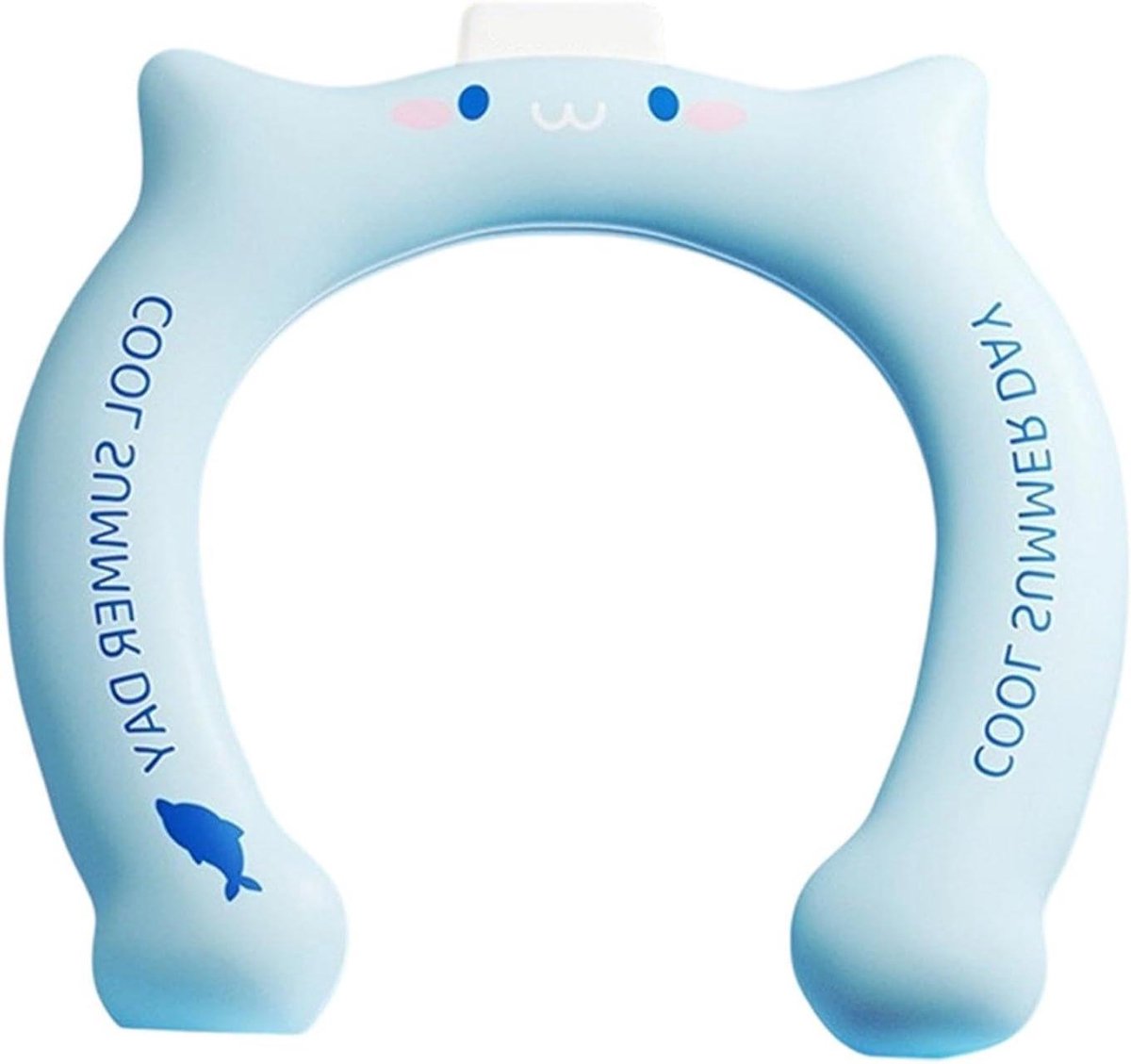 Koelende Nektube - Nekband Zomerkoeling - Actief Blijven - Herbruikbare Koeltechnologie - 20 x 24 cm - Groen Blauw