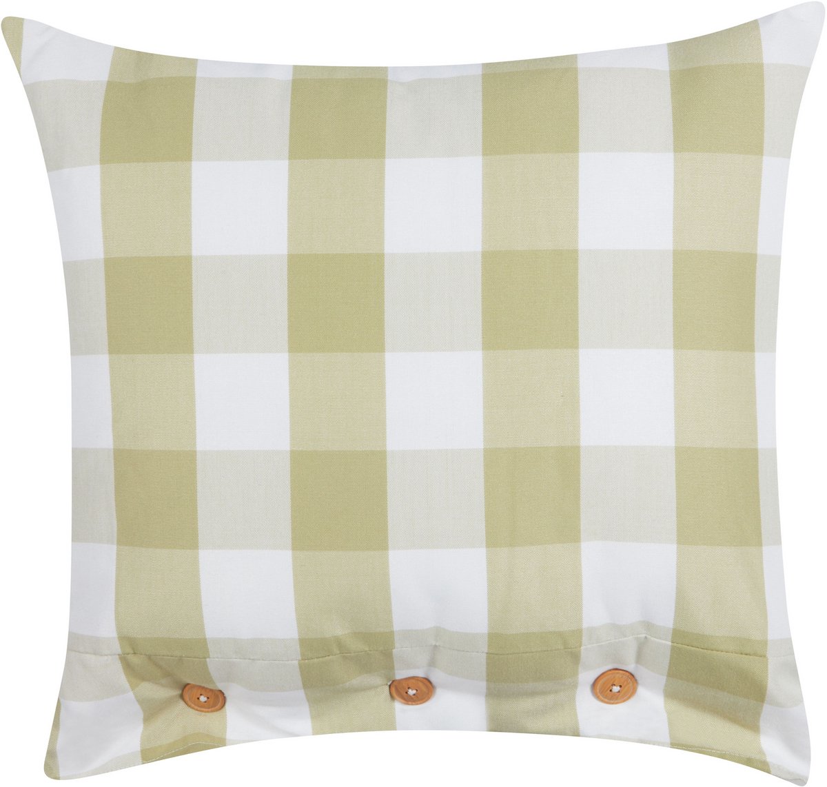 Beliani TAMNINE - Sierkussen - Lichtgroen - 45 x 45 cm - Polyester