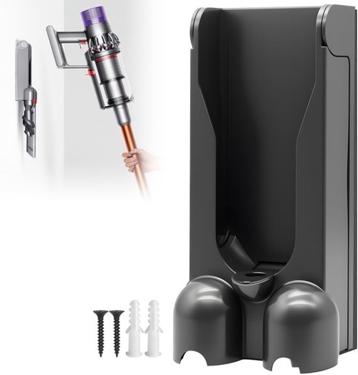 Oplaadstation Docking Station Houder, Stofzuiger Wandbeugel voor Dyson V11 V15, Stofzuiger Reserveonderdelen Wandbeugel