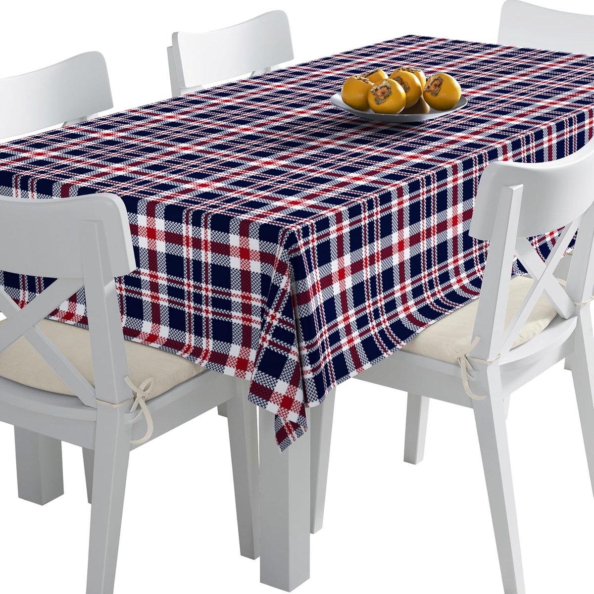 Tafelkleed - Afwasbaar kleed - Bescherming tegen vlekken - Waterafstotend materiaal - 140 x 250 cm - Geruit