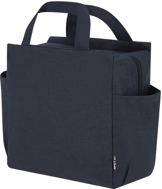 Koeltas - Koeltassen - Lunchtas - Koeltasje - 25 x 25 cm - Met zijvakken - 8 liter - Donkerblauw — afbeelding 3