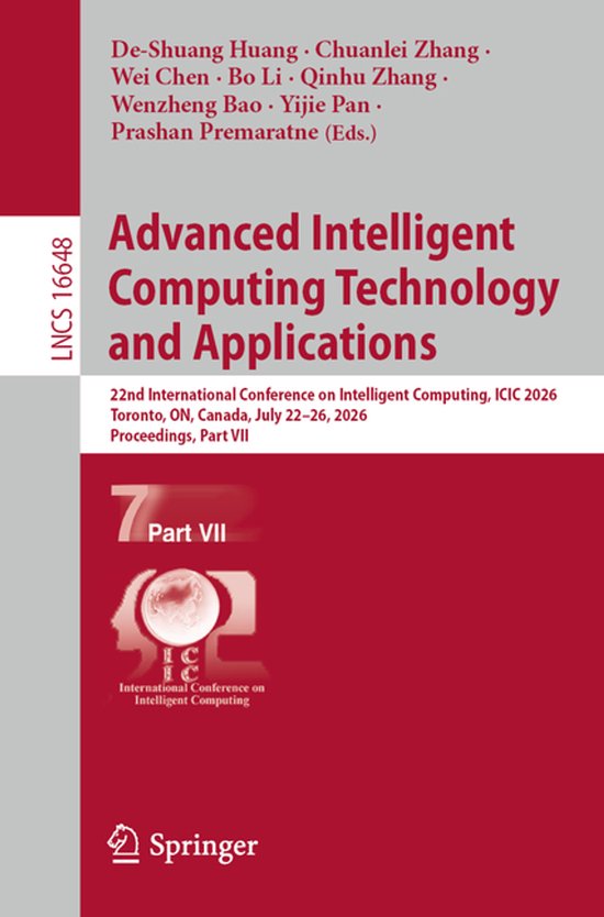 Lecture Notes in Computer Science16648- Advanced Intelligent ... - cover