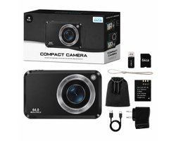 K&L Digitale Camera - Full HD & 64MP - 64GB - Fotocamera ...