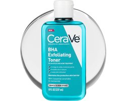 CeraVe BHA Exfoliating Facial Toner for Pore Minimizing & Smoother Skin with Ceramides, 2%…