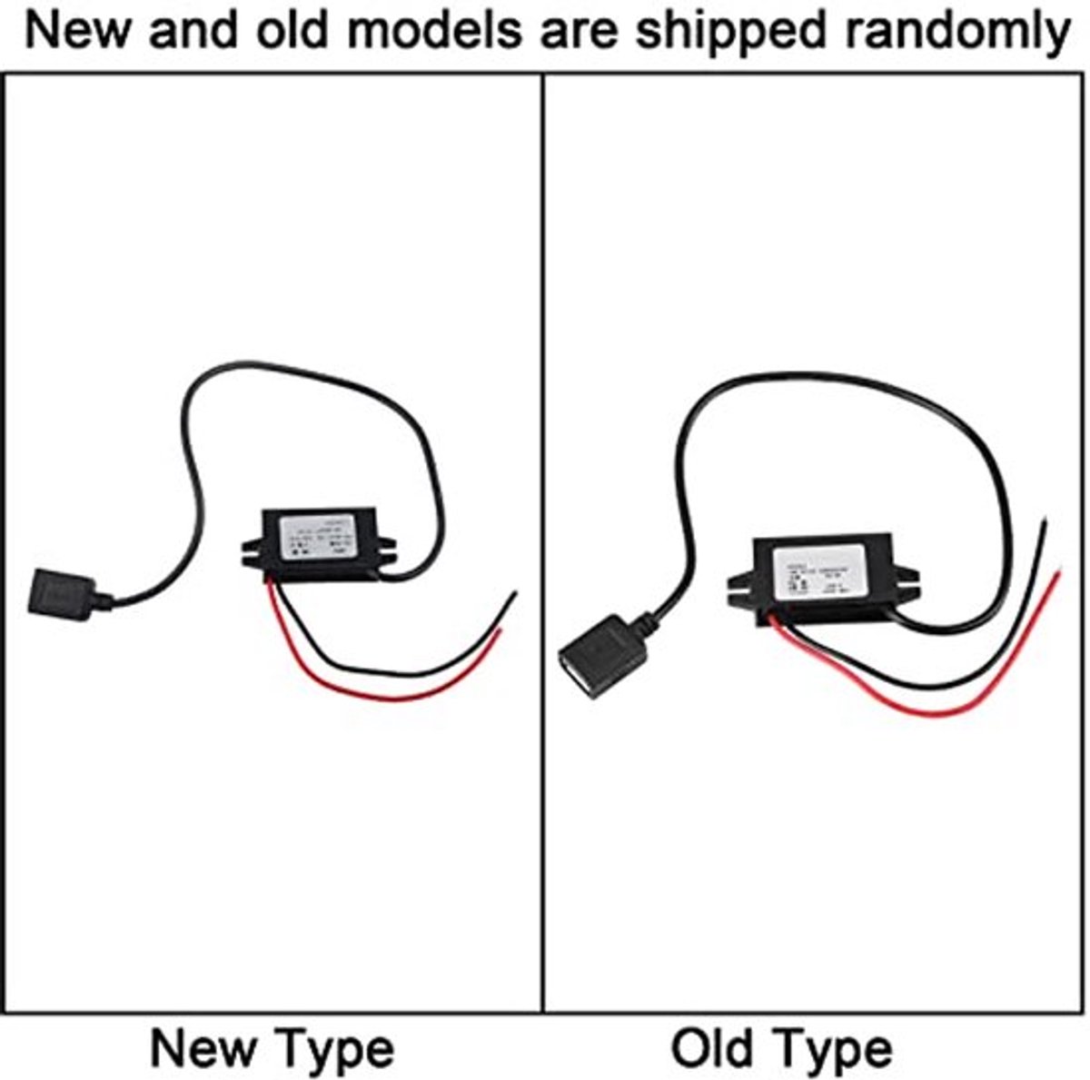 DC-adapter 12V / 24V naar USB 5V 3A-omvormer, 24V naar 12V DC-omvormer - DC 12V naar 5V 3A-spanningsomvormer met USB voor auto, auto, auto, auto, motorfiets,