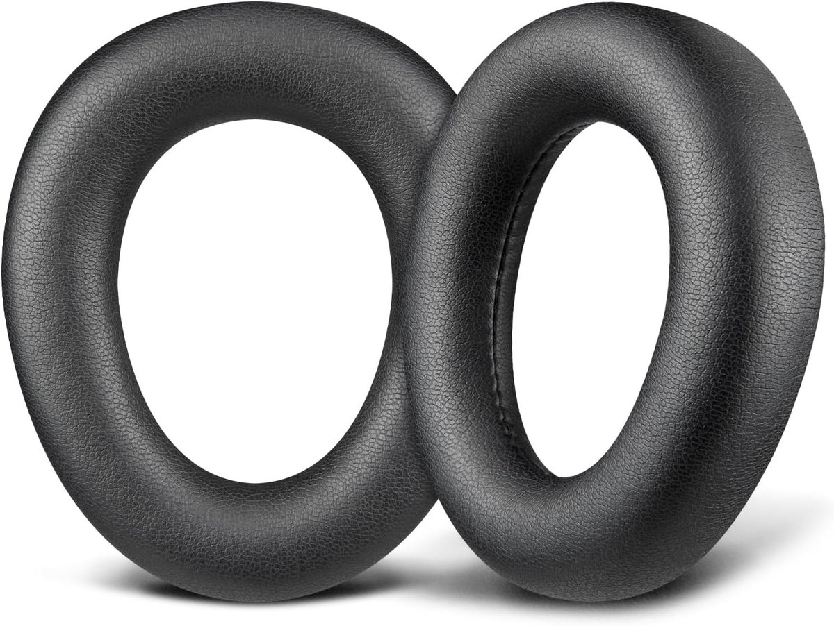 Vervangende Oorkussens voor Draadloze Over-Ear Hoofdtelefoons, Zachte Kunstlederen Earpads en Hoogwaardige Geheugenfoam Kussens