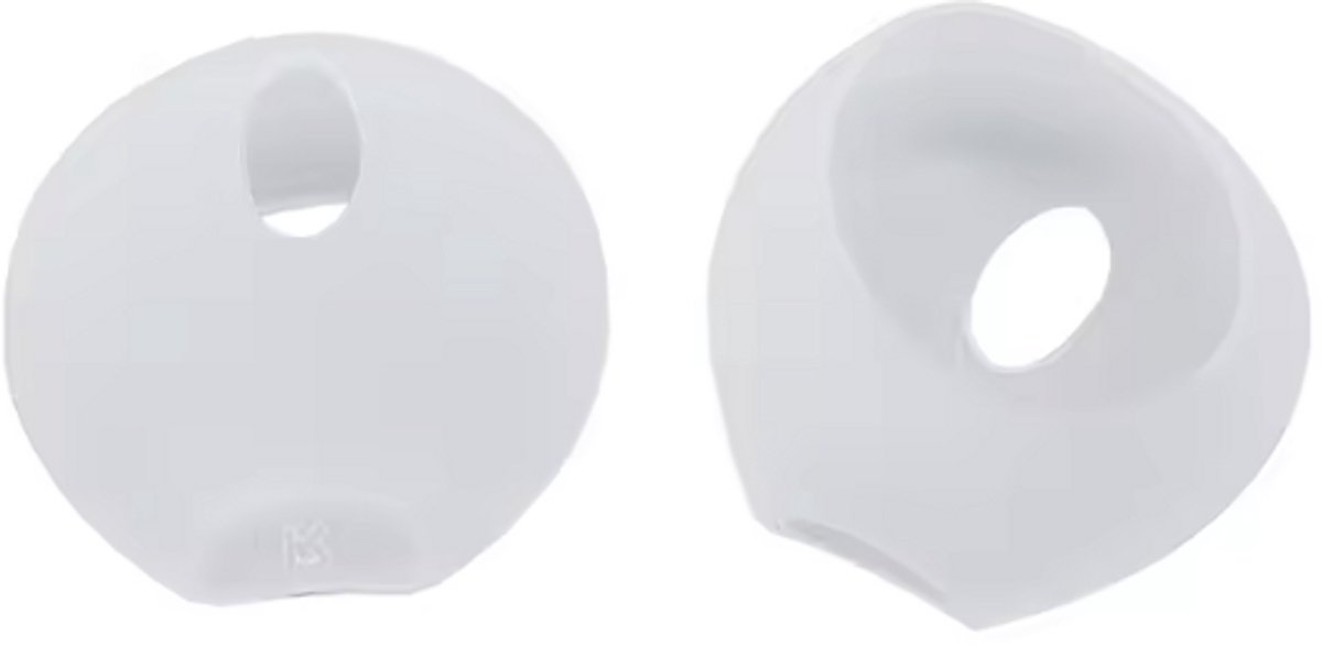 Hoesjes geschikt voor Airpods 1 en 2 - Oortips - Anti-Slip Siliconen Oordopjes - Transparant - Antislip AirPods beschermers - Telefoon Accessoires - 1 Paar - CHPN