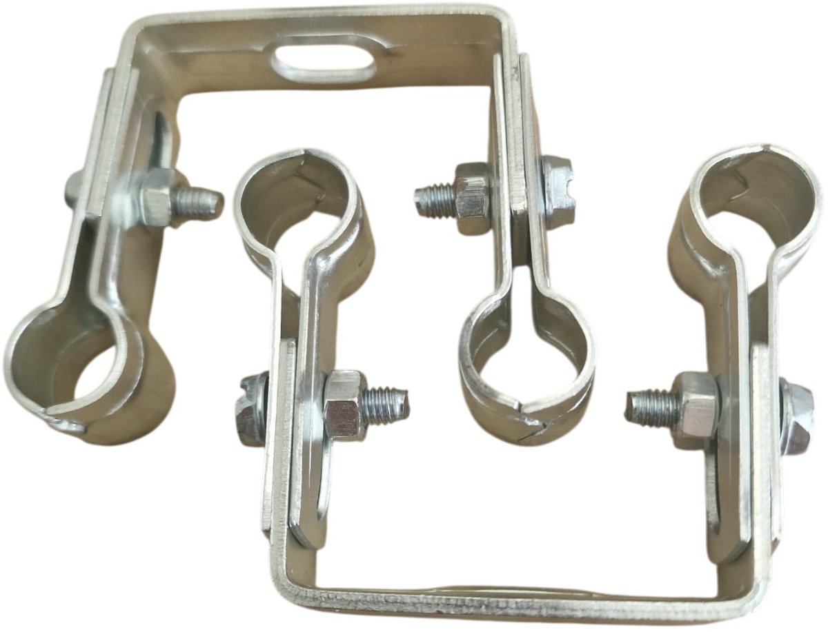 Dubbele Duplo - CV U‑Beugel - 15 mm (2 stuks) H=9 / B=9