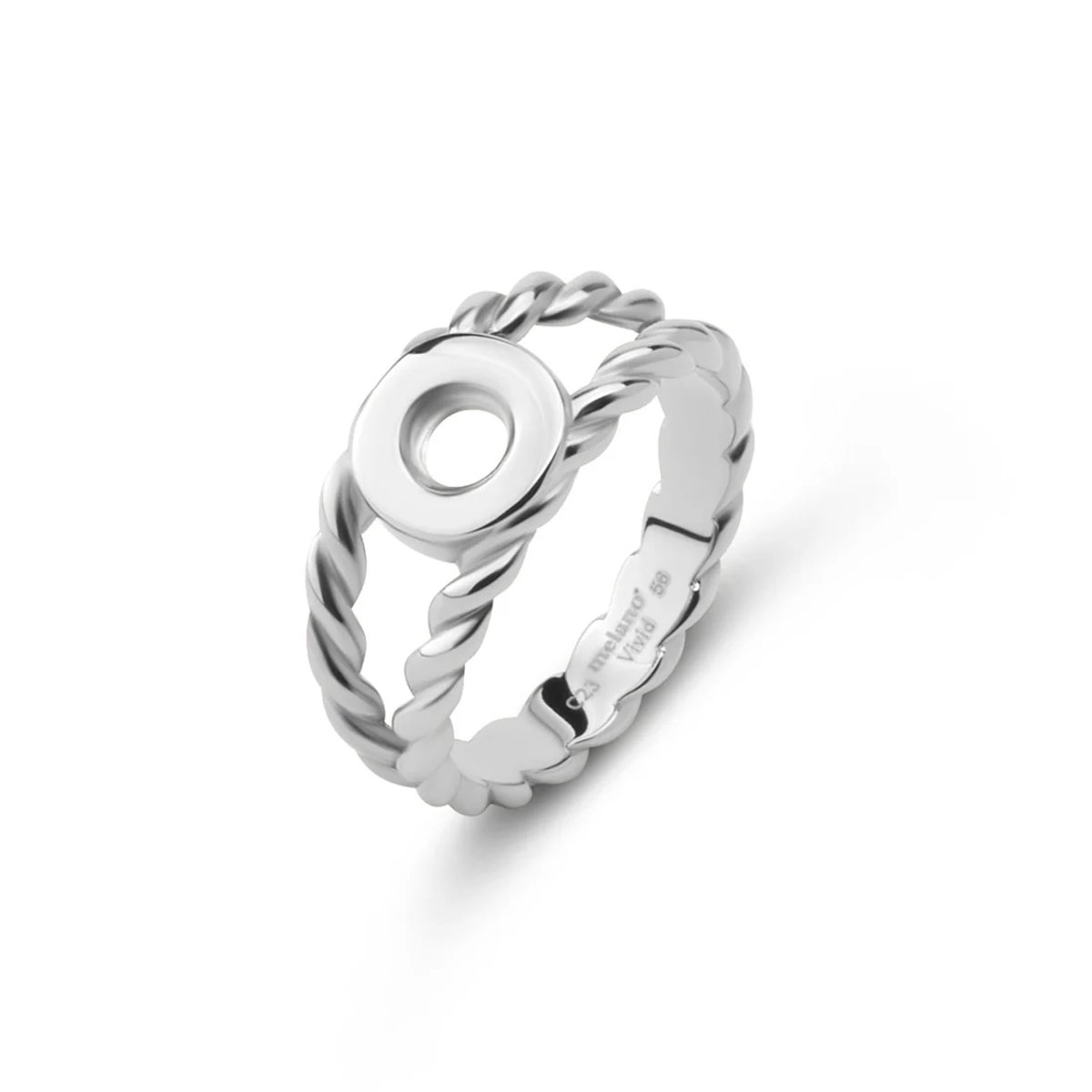Melano Vivid Vita Ring - Zilverkleurig Maat 58