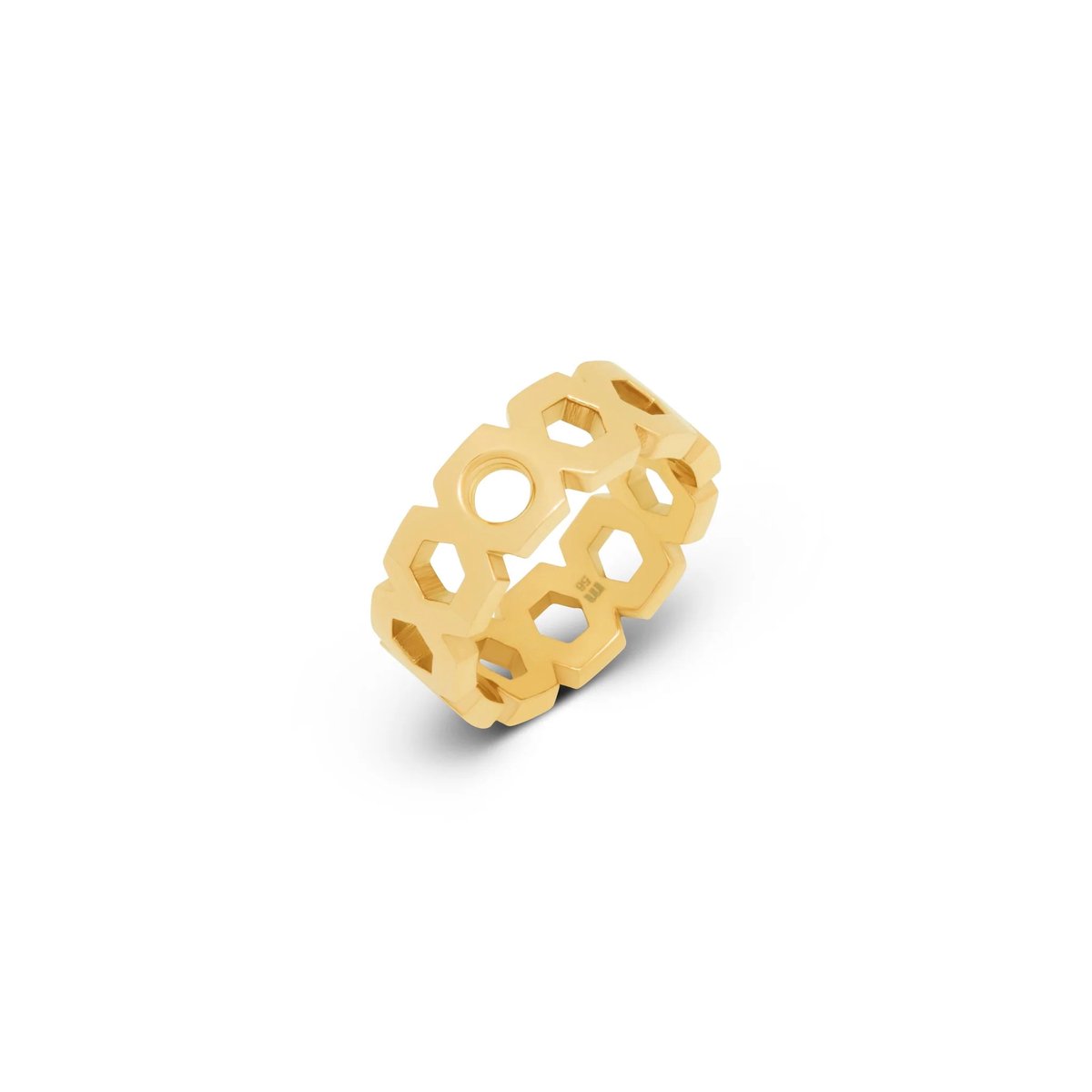 Melano Vivid Vayen Ring - Goudkleurig Maat 58