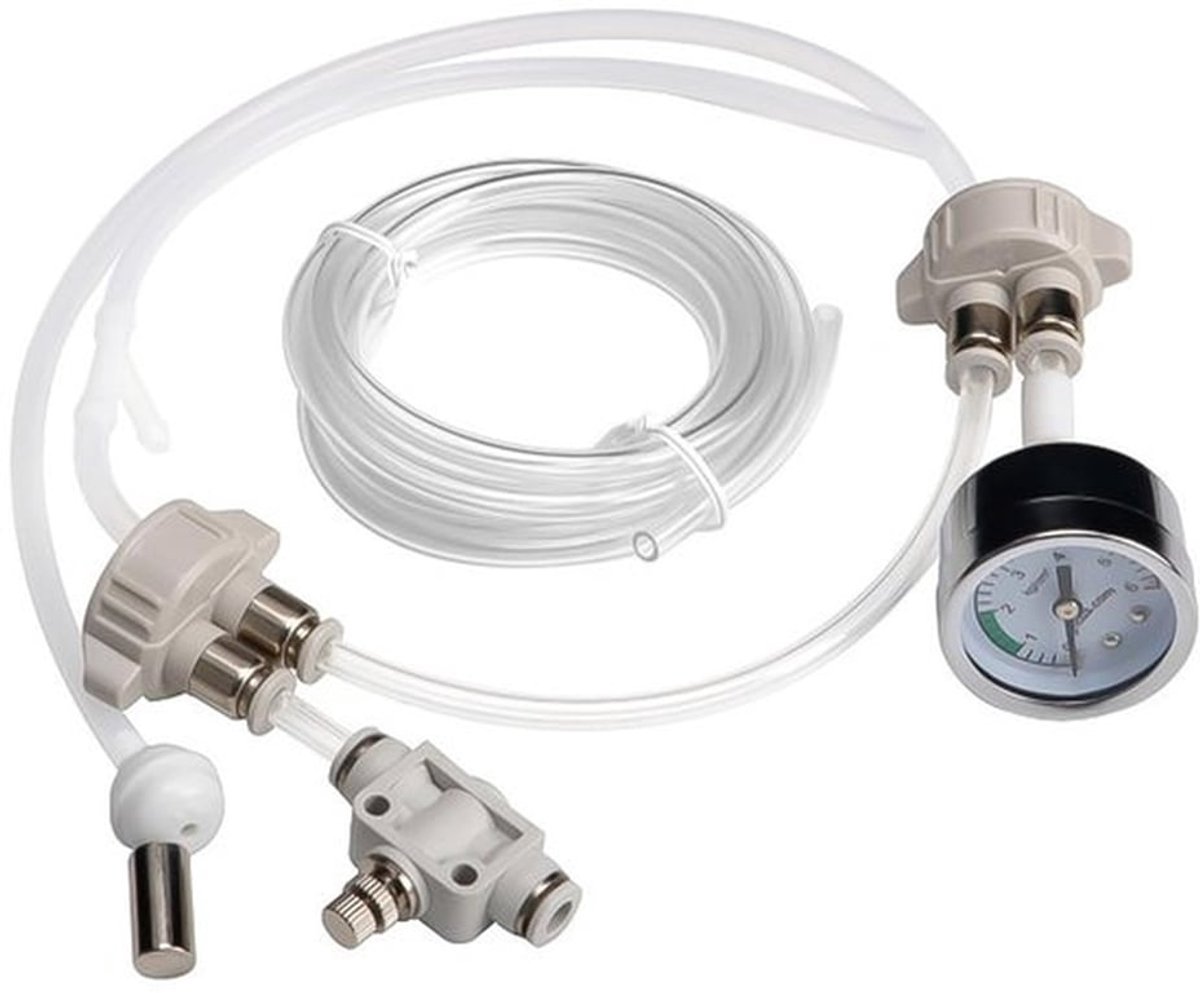 Complete aquarium CO2-systeem kit met drukmeter en verstelbare gasfunctie voor een eenvoudige en nauwkeurige CO2-toepassing in zoetwateraquaria