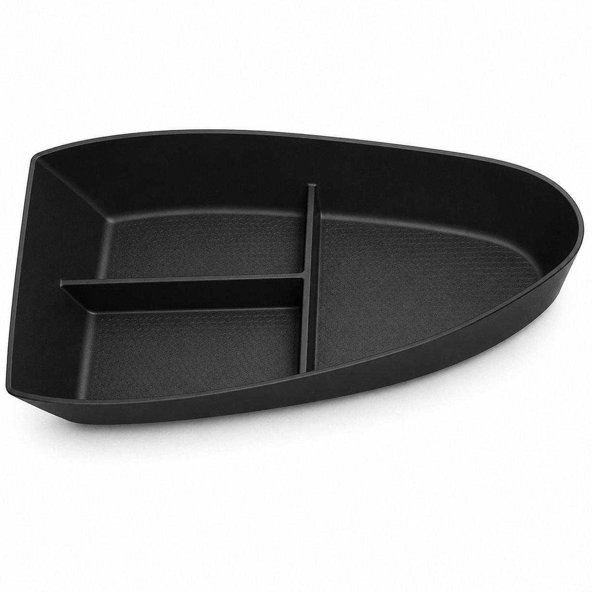 Middenconsole Opbergbox voor BYD Yuan PLUS 2022-2025 - Interieur Geschikt voor Middenarmsteun - Antislip TPE Accessoires - Extra Opbergruimte-Zwart