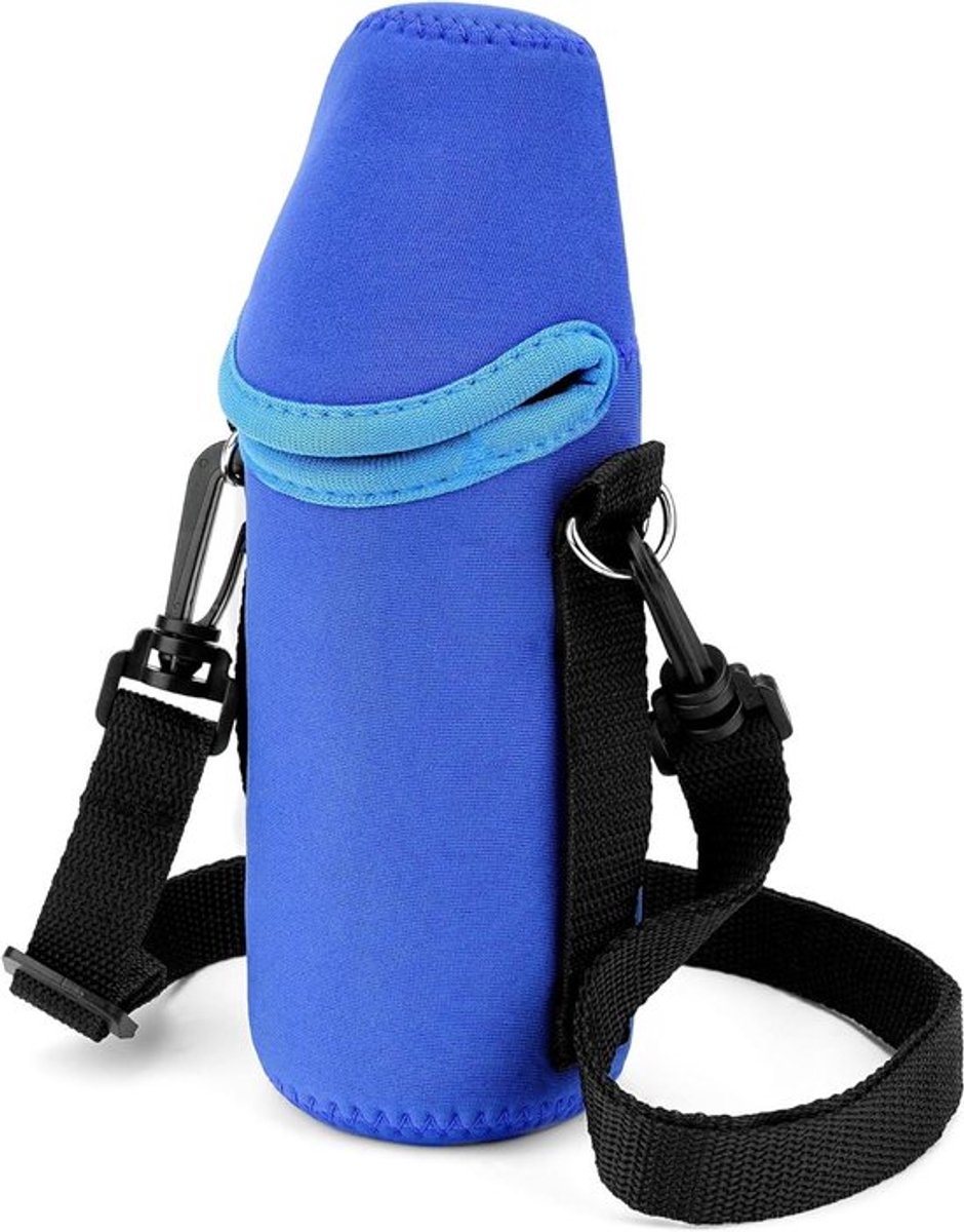 Neopreen Waterfleshoes - Geïsoleerd - Blauw - Compatibel met Wegwerpflessen - Waterfles Draagtas - Geschikt voor 16,9 Fl Oz Flessenwater, Smartwater, Evian, Crystal Geyser