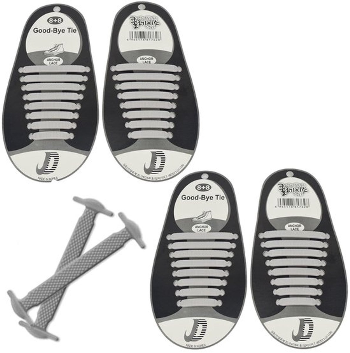 Siliconen Veters - Elastische Veters - Geen Veters - Sneakers - Casual Schoenen - Duurzaam Materiaal - Eén Maat