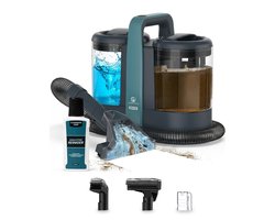 CleanWise Kees Vlekkenreiniger - XXL 1.5L Watertank – Zelfreinigend Mondstuk - Reiniger voor Bank, matras & Tapijt - Tapijtreiniger & Zetelreiniger - Incl. Reinigingsmiddel