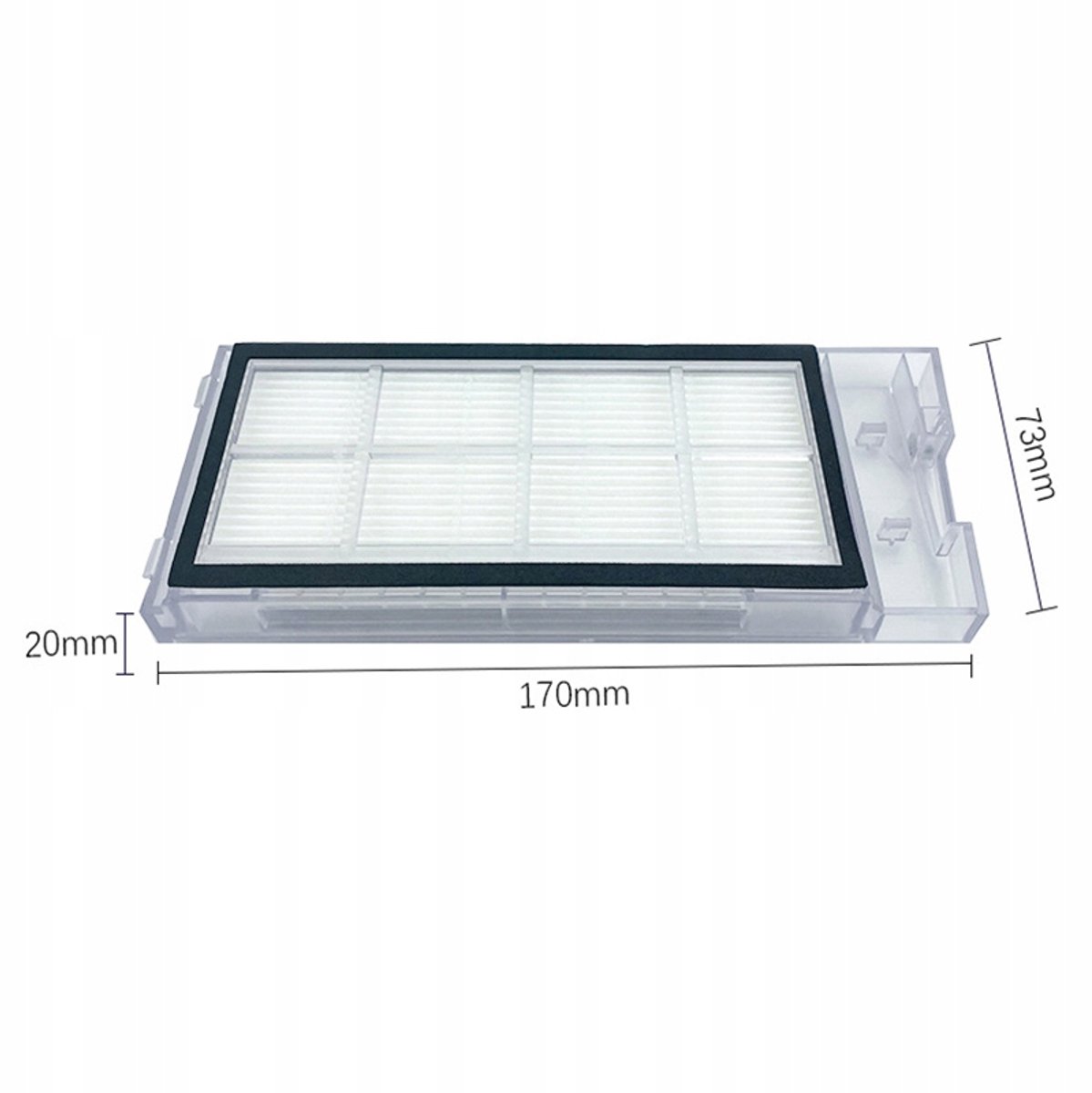 AreoSe - HEPA-filter voor Xiaomi Roidmi EVE Plus - 4 stuks