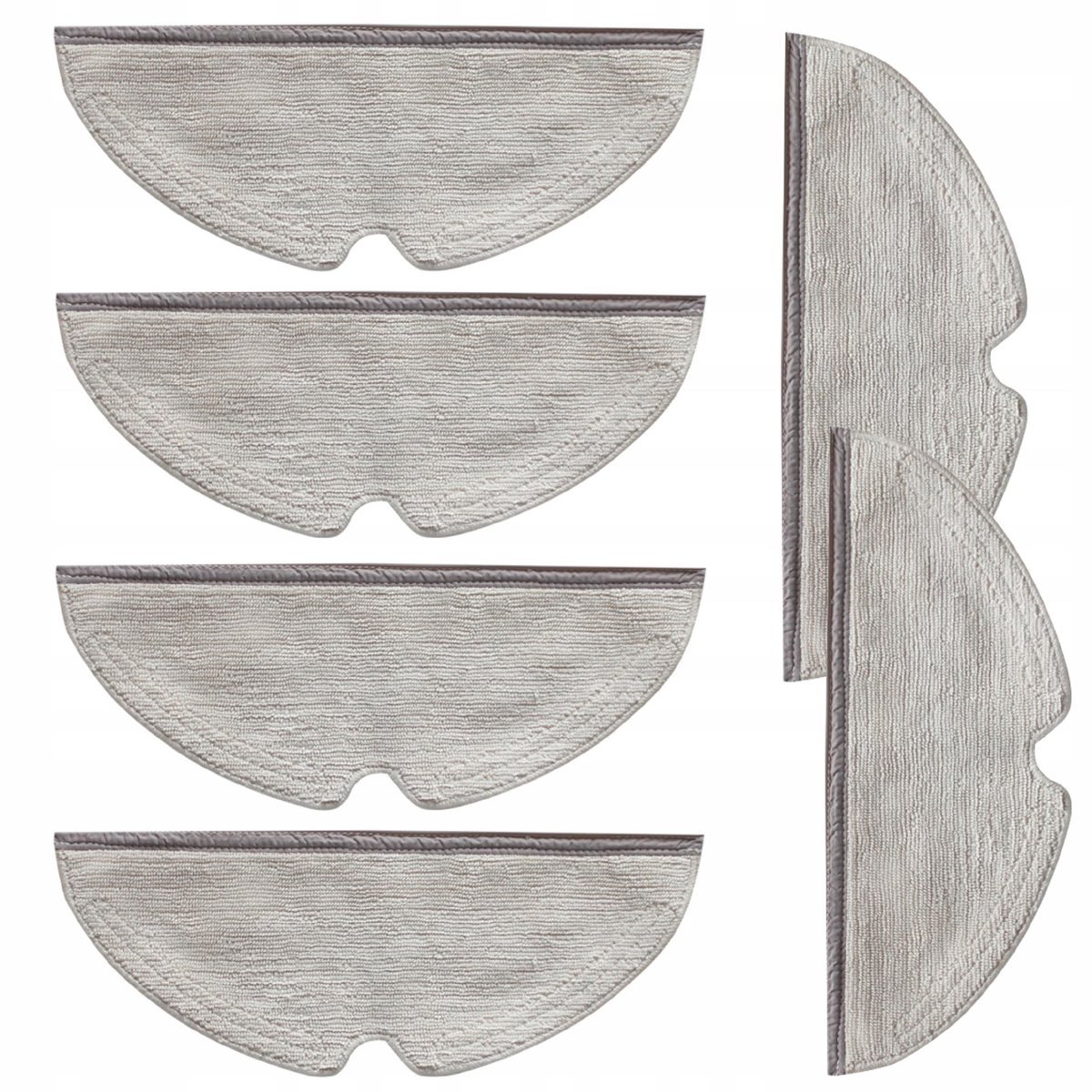 AreoSe - Dweilpads voor Roborock S5 max , S6, S6 Max V, Q5 , Q7 - 6 stuks
