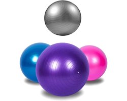 tempo di saldi Gymnastiekbal, 65 cm, opblaasbaar en antislip, voor yoga, fitness, pilates