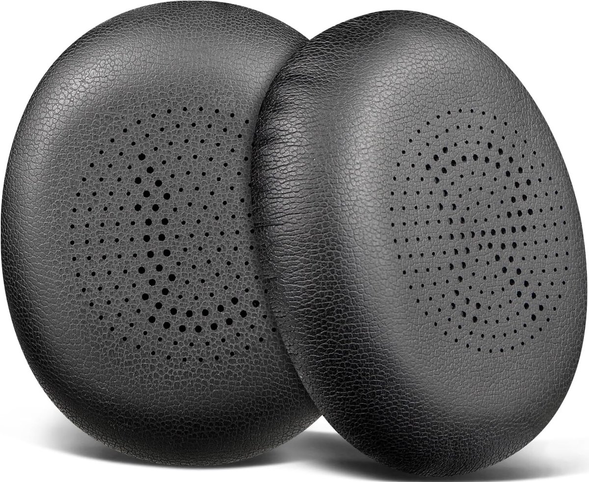 Oorkussens voor Jabra Evolve2 30 Headset, Earpads Cushions met Zachter Proteïneleer, Hoog-Dichtheid Schuim