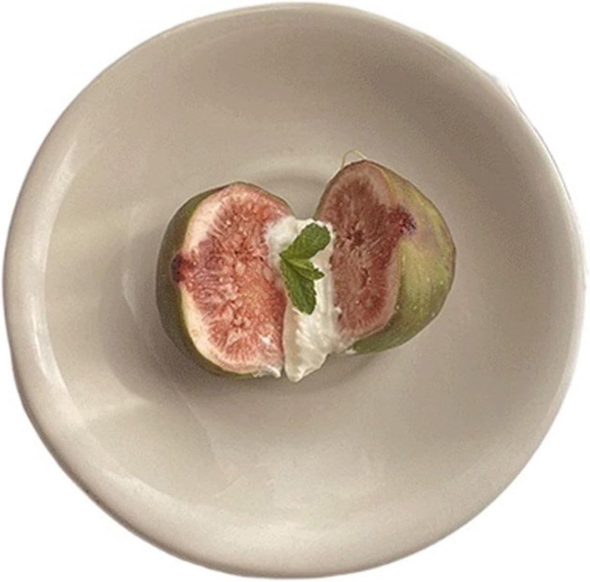 Borden Dinerbord Huissaladebord Restaurant Dessertbord Fruitbord Ontbijtbord Beige Rond Klein Diep Bord Keukenplaten
