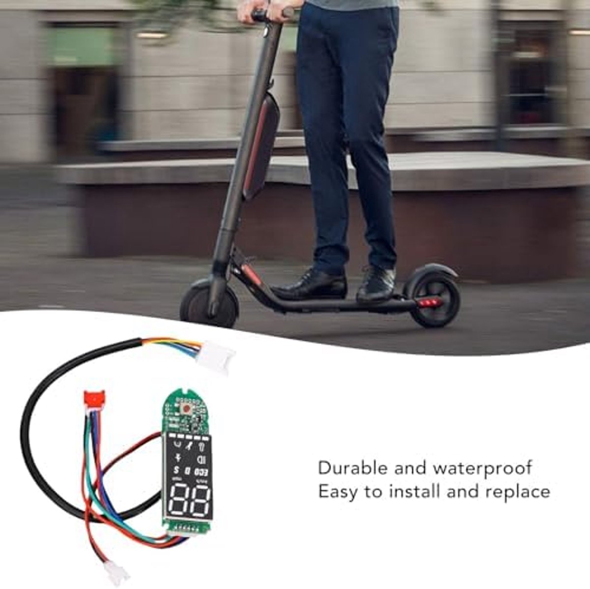 Scooter Dashboard Printplaat, PCB Elektrische Scooter Paneel Printplaat voor 8,5 Tot 10 Inch