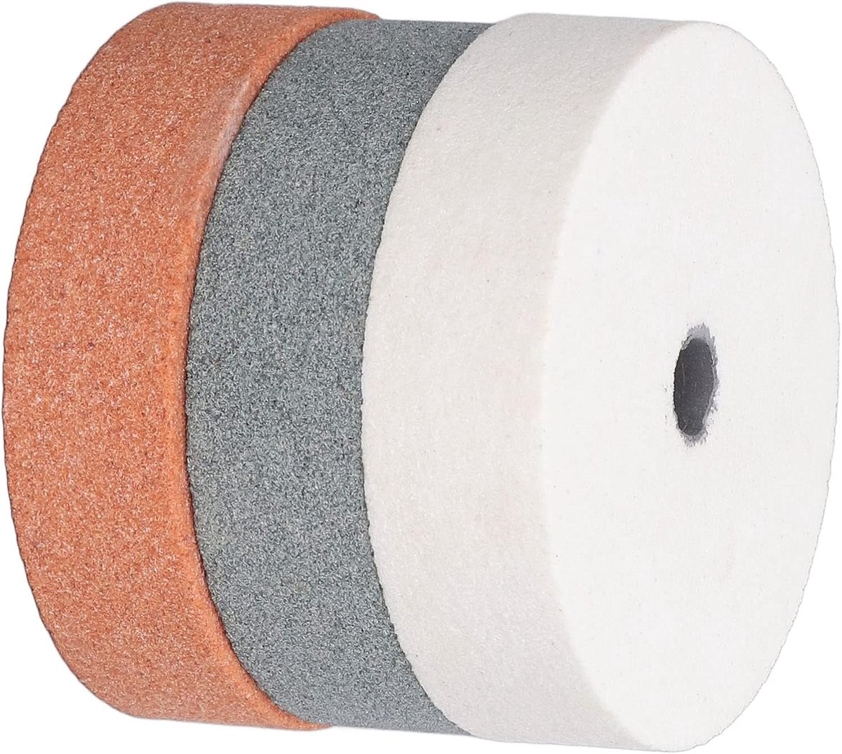 3PCS Slijpschijf Siliciumcarbide Grinder Polijstmachine Wiel Vervanging Slijpen Polijstgereedschap Set Kit 75 * 10 * 20mm voor Polijsten Metaal Keramisch Marmer Houtbewerking