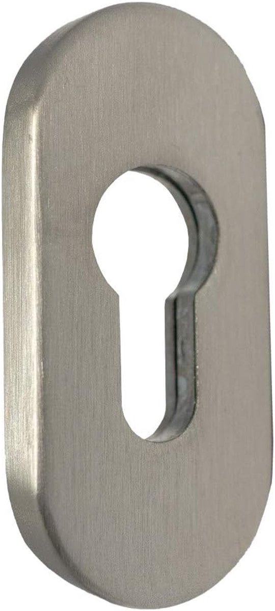 Beschermingsrozet 4100 PZ - 9 mm - voor profielcilinder - ovale vorm - sleutelrozet schuiverozet