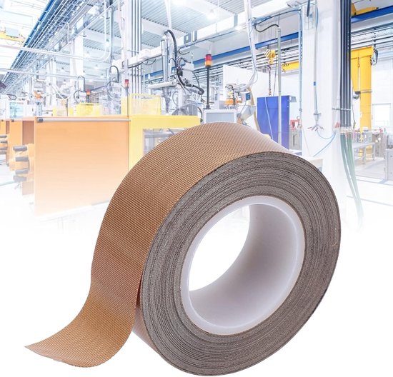 Teflon-tape op Hoge Temperatuur Zelfklevende Afdichting op Hoge Temperatuur Isolerend Thermisch Gereedschap voor Vacuümverzegelaar(0.25mm x 13mm x 10m) — afbeelding 4