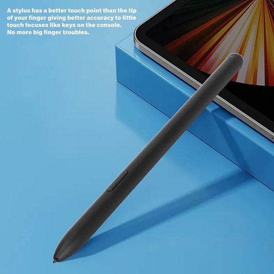 Styluspen voor Tab S8 S8 Plus S8 Ultra en Tab S7 S7 Plus, 4096 Niveaus Drukniveaus S Pen Vervanging, Styluspennen voor Touchscreens, met 5 Tips — afbeelding 2
