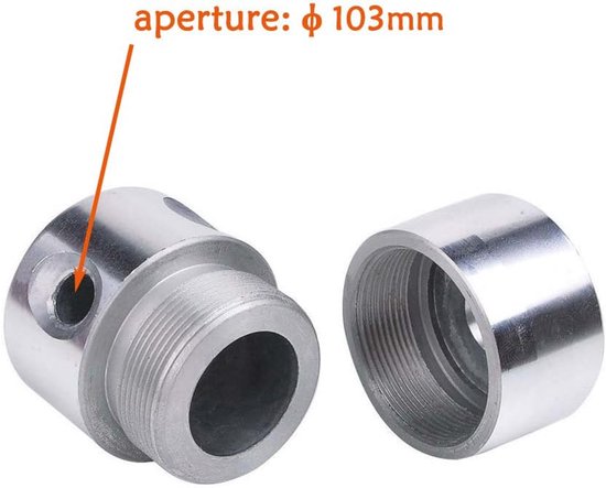 aluminium trimmerkop trimmerkop dubbele trimmer lijnspoel nylondraad voor benzine bosmaaier trimmer — afbeelding 3