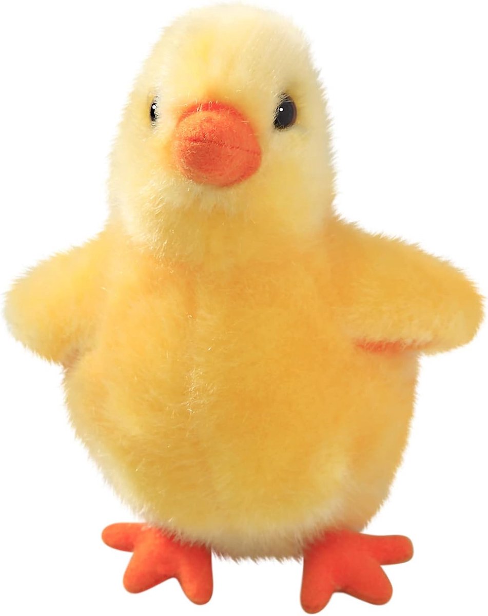 Dick Pluche kuiken, geel, 13 cm, 3116001
