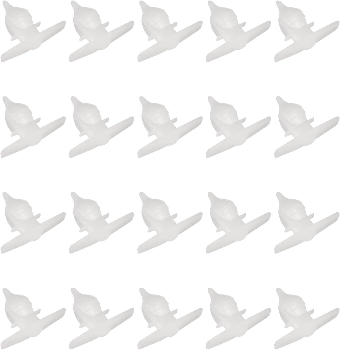 20 x rubberen bevestigingsclips voor voordeur voor T5 T6 Transporter 7H0837485