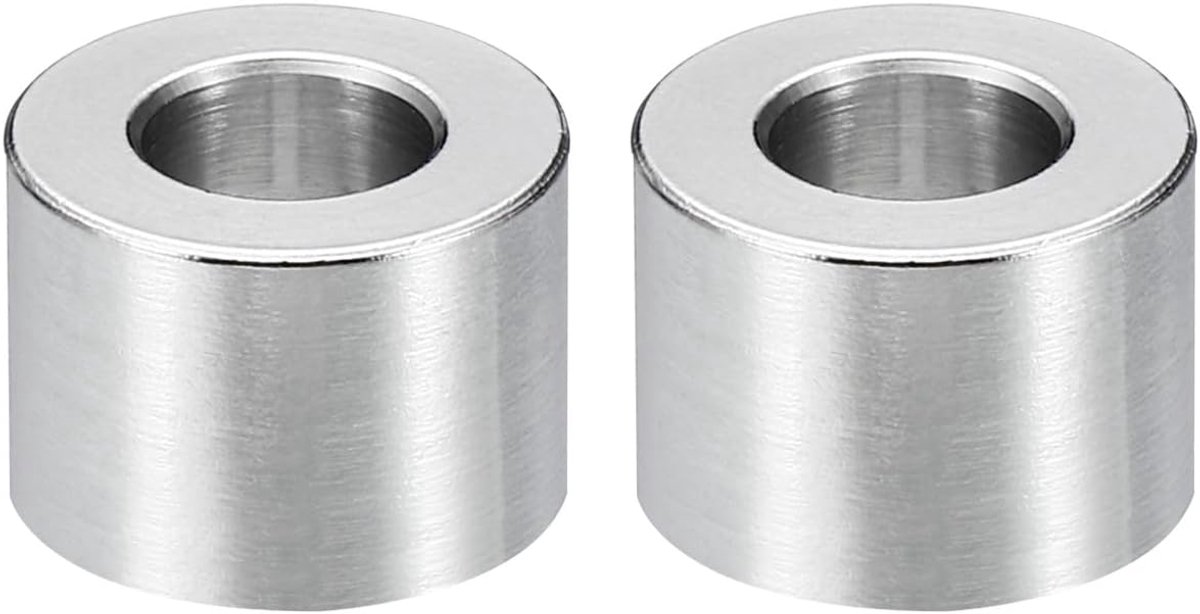 M8 roestvrijstalen afstandhouders, 2 stuks metalen afstandhouder roestvrij staal 8,2 mm ID x 16 mm OD x 12 mm L roestvrijstalen afstandhouder schroef afstandhouder voor 5/16 inch of M8 schroef