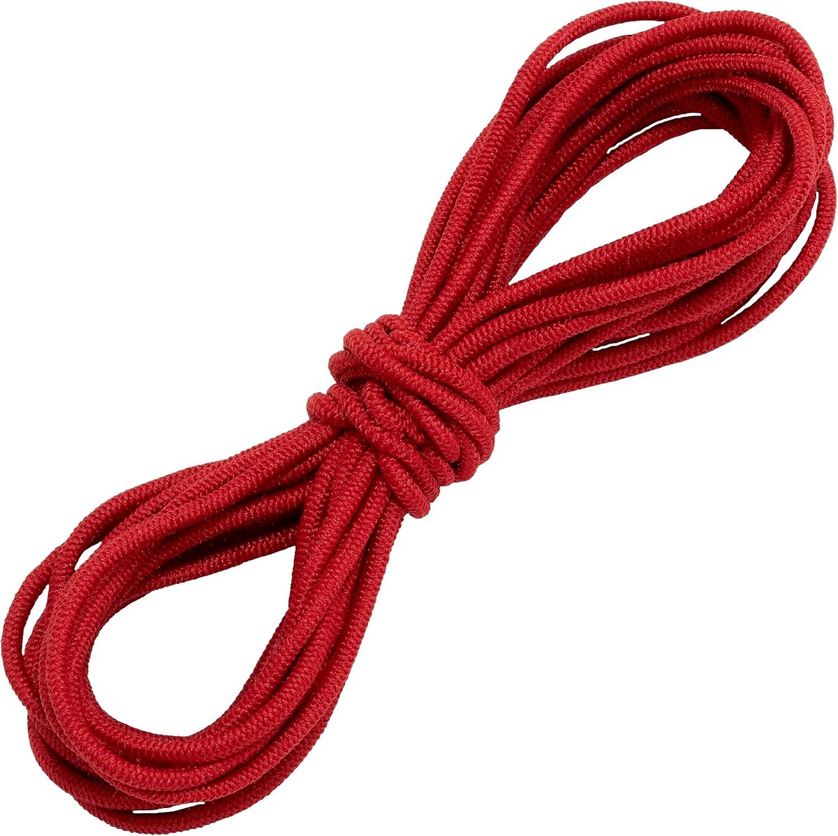 - C67277 - decoratief elastiek rond 5 m - diameter 2 mm - kleur framboosrood