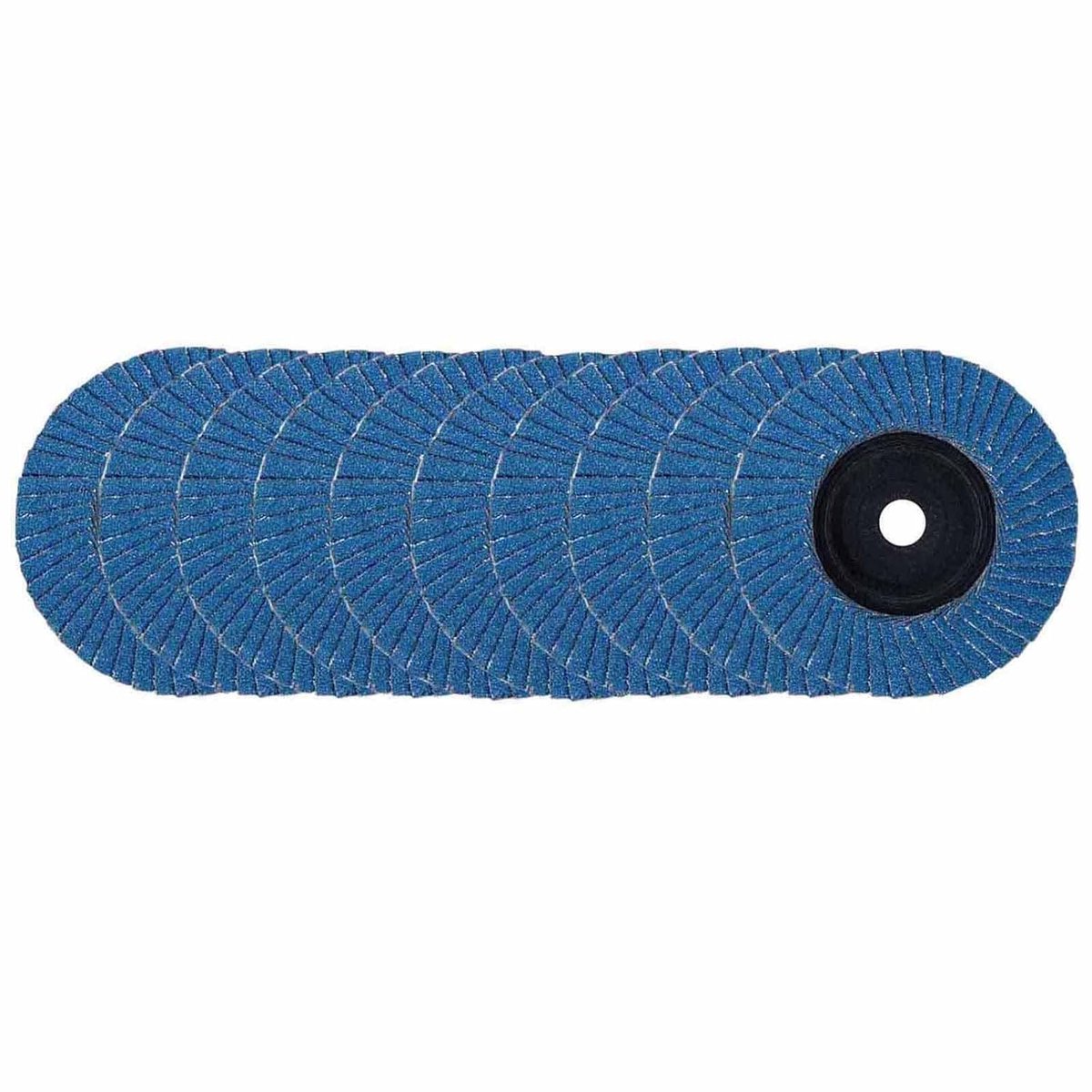 Lamellenschijven ø 76 mm x 10 mm Waaierschijven Korrel 80 voor metaal, staal & hout | Lamelschijf 75 voor schuurmachine, 7,6 cm, slijpschijf, lamellenschijf, voor roestvrij staal, hout, metaal