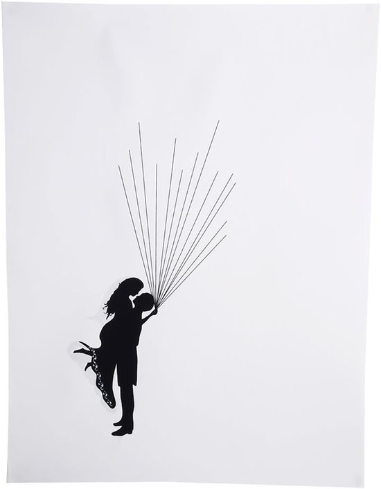 4 soorten vingerafdruk boom bruiloft gastenboek bruiloft gastenboek poster met 6 kleuren inkt (kleur: TYPE3#) - Vingerafdrukboom canvas als creatief voor bruiloften, incl. 6 kleurstempelkussens (blauw, roze, geel, paars, groen, bruin) — afbeelding 3
