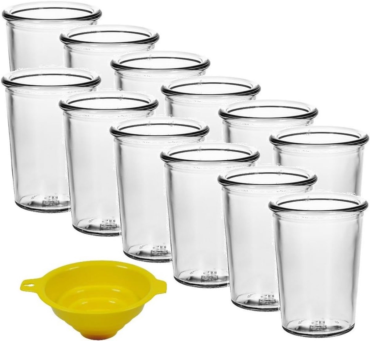 Dessertglas set 150 ml incl. vultrechter 12 stuks