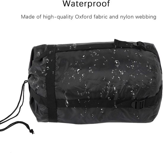 2 stks Camping Slaapzak Compressie Opbergtas Volwassen Outdoor Reizen Kleding Opslag Compressie Zak — afbeelding 2