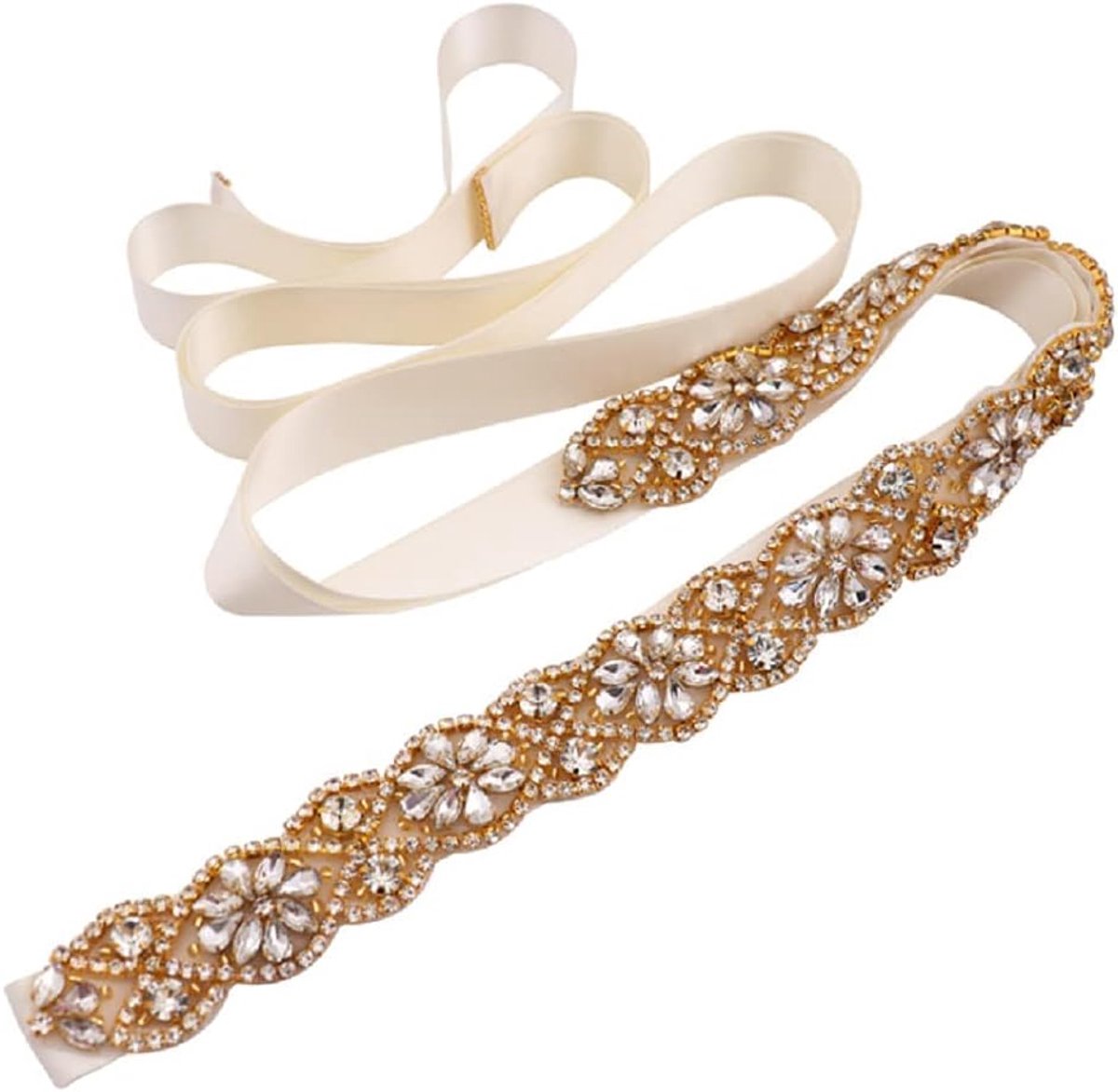 handgemaakt, bruidsgordel, sjerp met strik, voor bruidsmeisje, damesjurk, accessoires