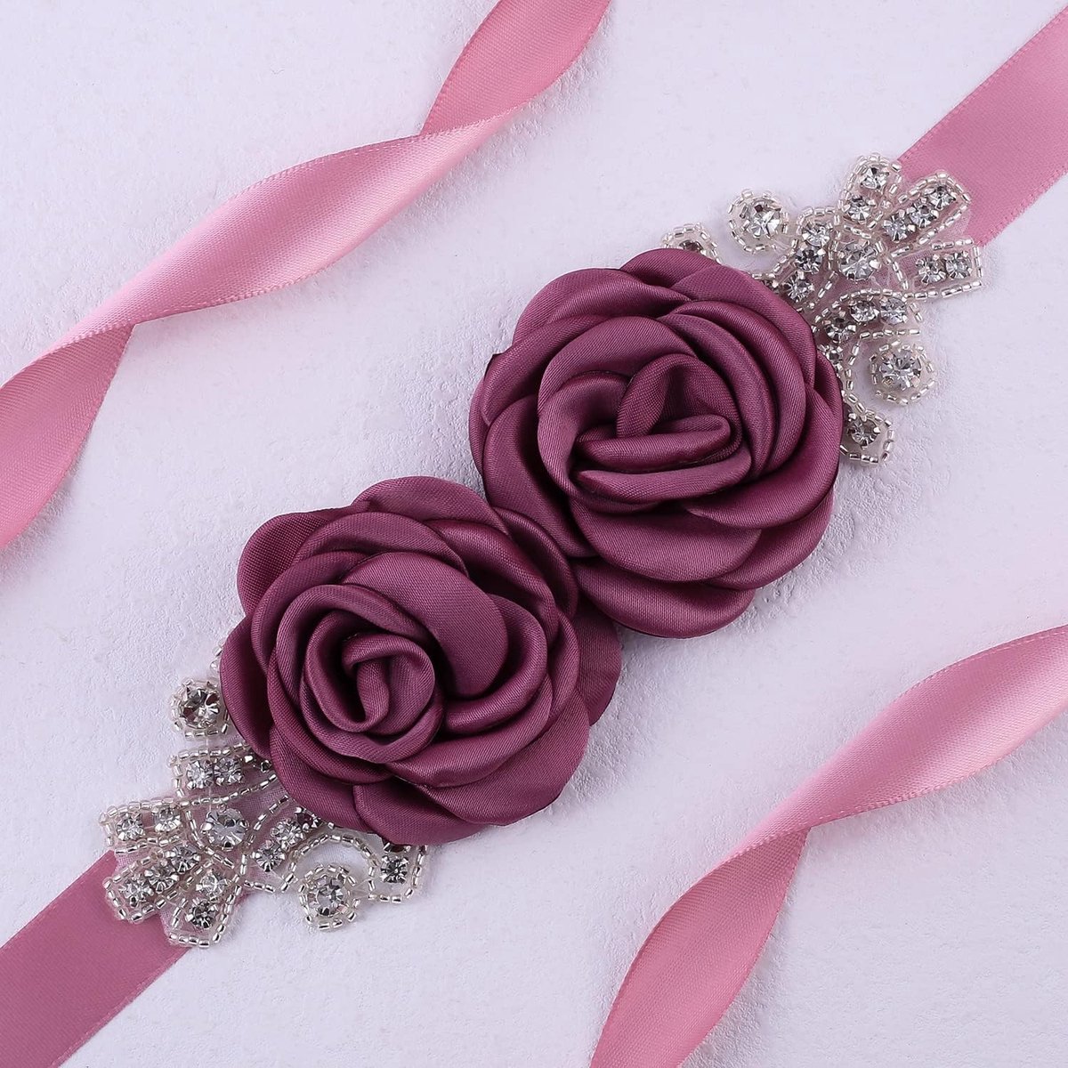 jurk riem set, bloem kant bruiloft