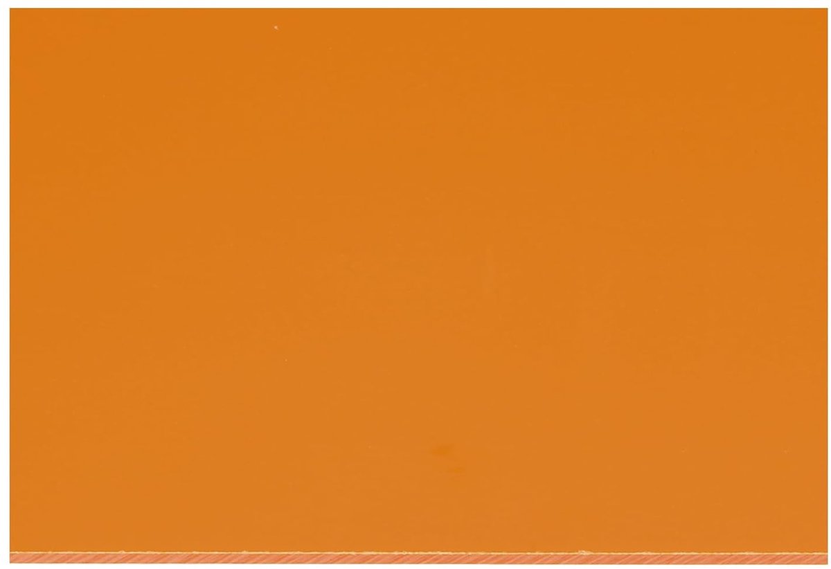 Fenol-kunststof plaat, 300 x 200 x 3 mm, 1 stuk, gelamineerde harsplaat, voor elektronische elektrische accessoires, pcB, knutselen en knutselen, oranje/rood
