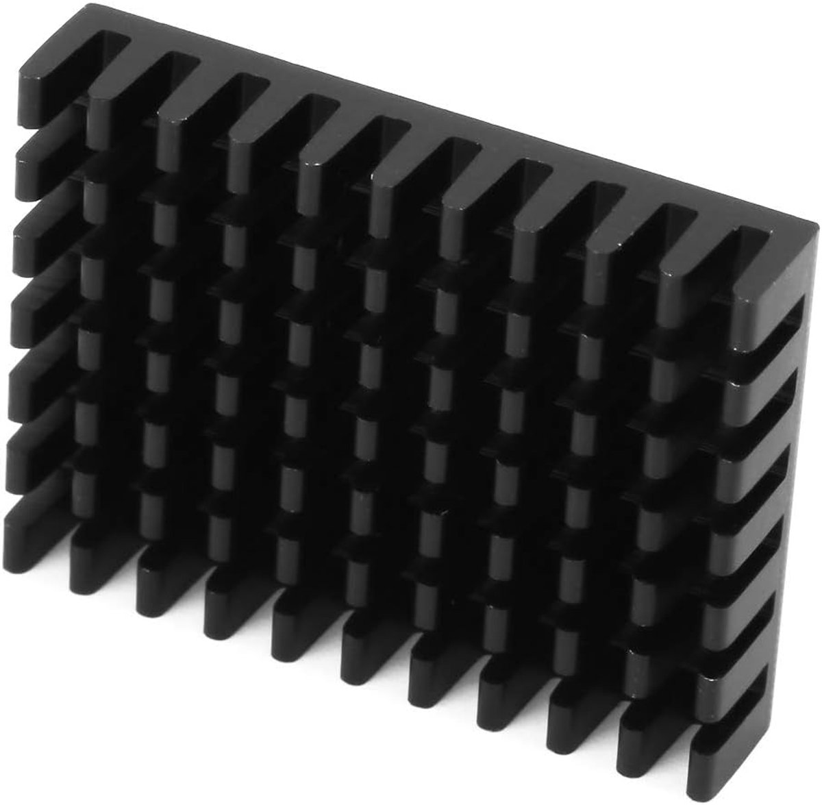 5 stks aluminium koellichaam, printplaatkoeler voor CPU elektronische chiprouter, 40 × 8 × 30 mm, koellichaam