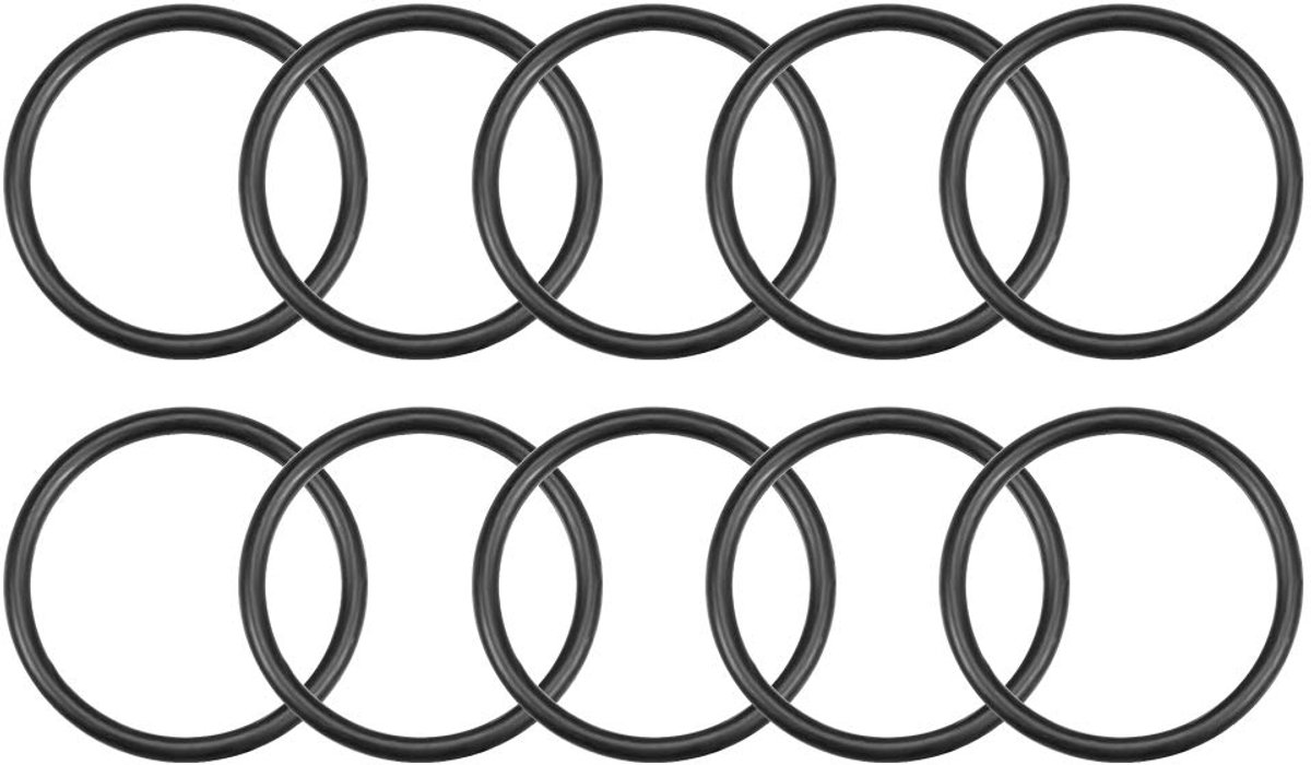 O-ringen nitrilrubber 6 mm-32 mm binnendiameter 2,5 mm breedte ronde afdichting 28 mm x 33 mm x 2,5 mm