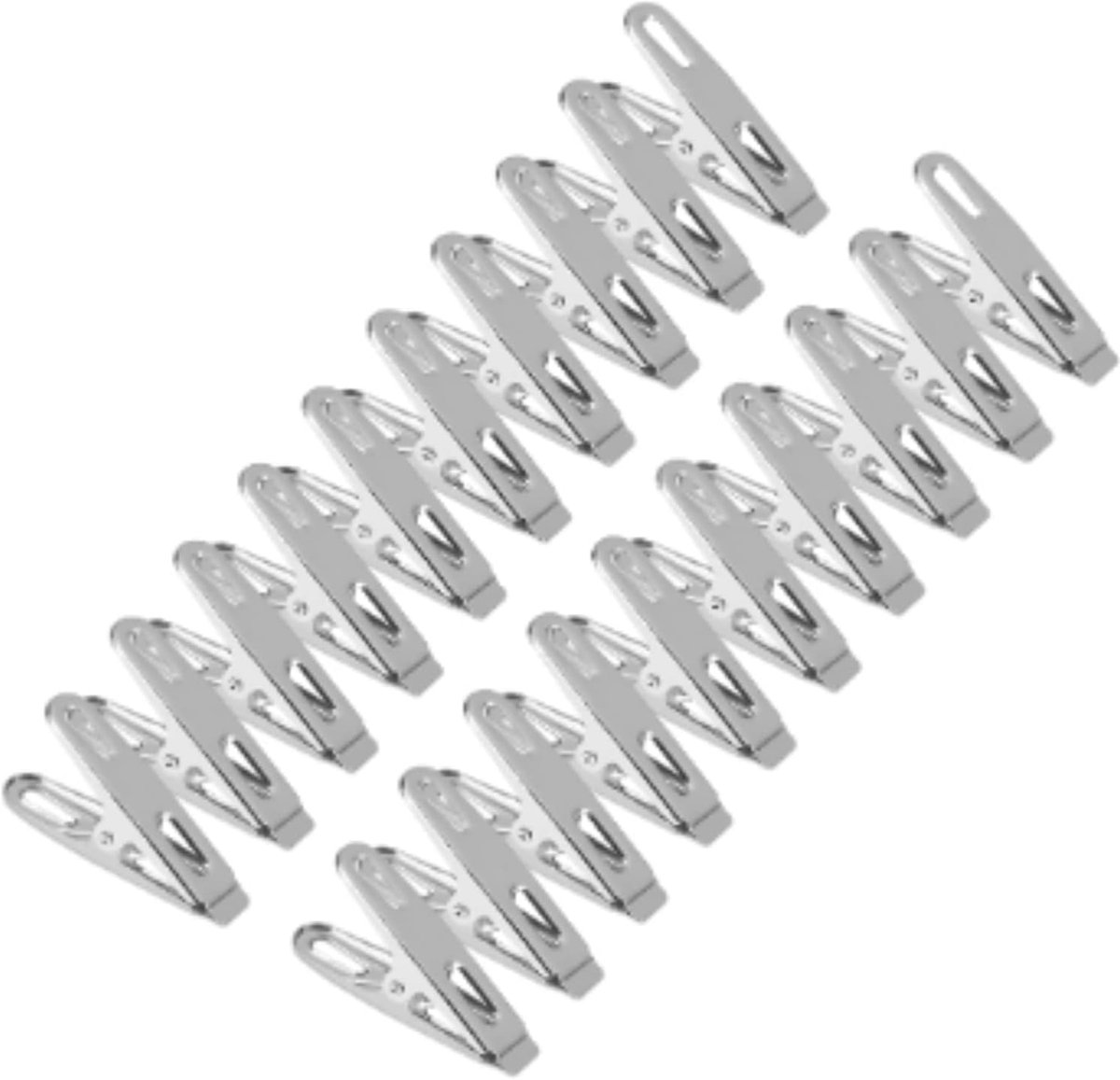Pinnen, 20 stks RVS Klemmen, Huishoudelijke Antislip Sokken Ondergoed Drogen Rack Clip Houder