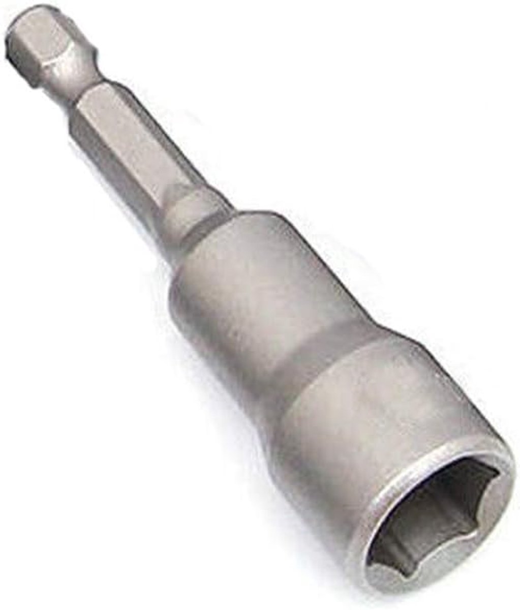 1 x 6 mm zeskantschroevendraaierhuls voor handboormachine, elektrische schroevendraaier en dopsleutel (6 mm)