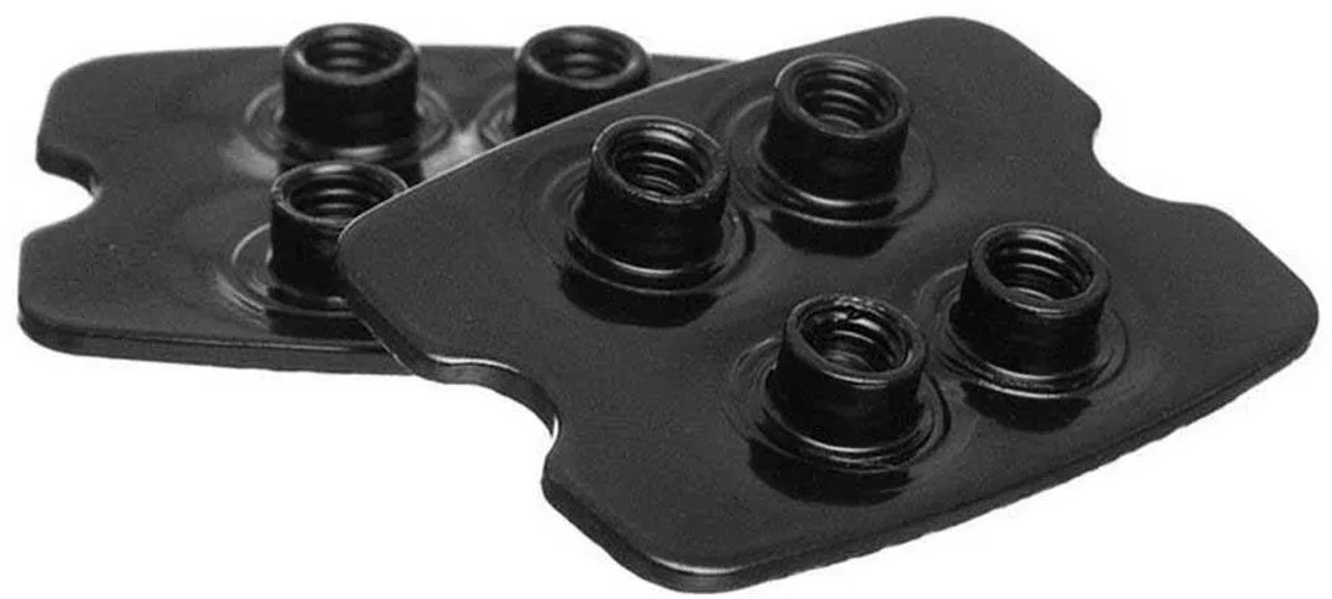 Leatt Set Spd 4 Schoenplaatjes Zwart